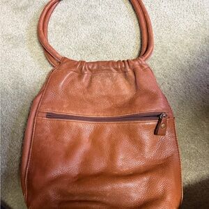 Liz Claiborne Brown Leather Bag